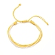 Waxed Polyester Multi-strand Bracelet&nbsp;BJEW-JB07892-02-1