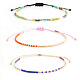 Bohemian Glass Seed Bead Rainbow Friendship Bracelets&nbsp;RZ3396-7-1