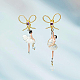 Textured Round Brass Spring Wire&nbsp;CWIR-WH0008-03A-6