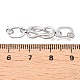 925 Sterling Silver Fold Over Clasps&nbsp;STER-T007-109P-3