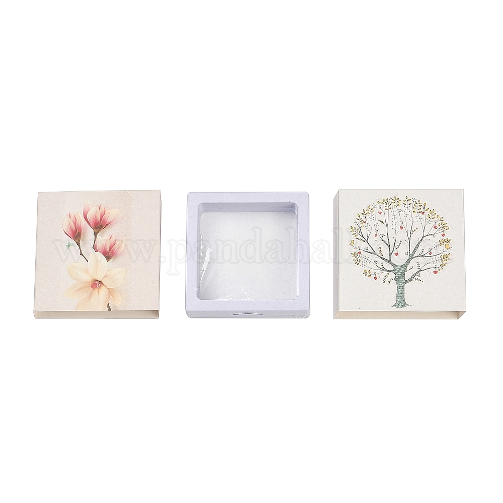 Square Floating Display For Wholesale Square Plastic 3D Floating Frame Display Holder - Pandahall.com