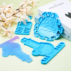 3Pcs 3 Style Cabochons Silicone Molds&nbsp;DIY-BG0001-51