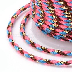 4-Ply Polycotton Cord with Metallic Thread&nbsp;OCOR-Z003-D31