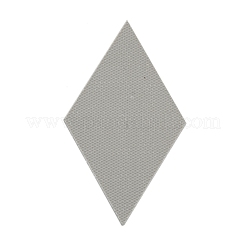 PVCフィンガーリングディスプレイスタンド  菱形  ホワイト  8.6x5cm&nbsp;RDIS-WH0006-18A