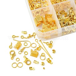 DIY 合金と鉄のジュエリー作りキット  ゴールドカラー  12x6mm  穴：1.2mm&nbsp;DIY-FS0005-84G