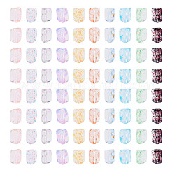 100G 10 Colors Transparent Spray Painted Glass Seed Beads&nbsp;SEED-TA0001-66