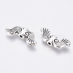Tibetan Style Alloy Beads&nbsp;TIBEB-EA9130Y-FF