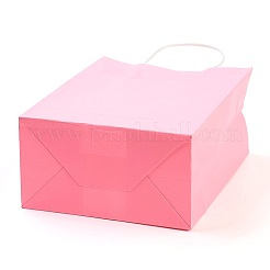 Pure Color Kraft Paper Bags&nbsp;LS-AJEW-G020-B-11