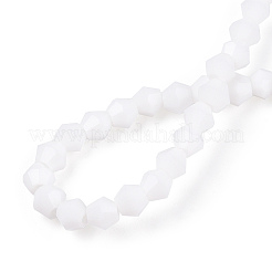 Opaque Solid Color Imitation Jade Glass Beads Strands&nbsp;X-EGLA-A039-P2mm-D15