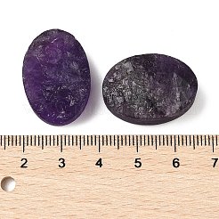 天然石アメジストカボション  オーバル  24.5~25x18~18.5x8.5~10.5mm&nbsp;G-K338-38B-01