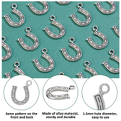 120Pcs Tibetan Style Alloy Pendants&nbsp;FIND-DC0006-01B