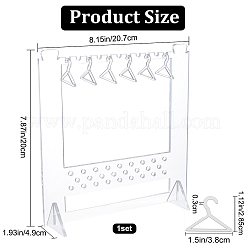 Acrylic Earring Display Stands&nbsp;EDIS-WH0029-86