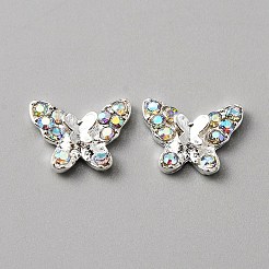Alloy Rhinestone Cabochons&nbsp;MRMJ-WH0081-33S