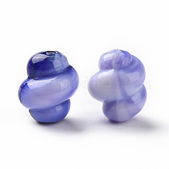 Two Tone Opaque Acrylic Beads&nbsp;OACR-P013-31C