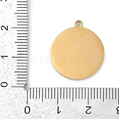 304 Stainless Steel Enamel Pendants&nbsp;STAS-I325-002G