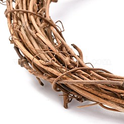 Circle Shape Rattan Vine Branch Wreath Hoop&nbsp;DIY-B022-01D