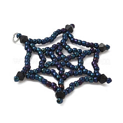 Halloween Theme Glass Seed Beads&nbsp;PALLOY-MZ00778-02