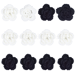 32Pcs 2 Colors Handmade Polyester Knitting Ornament Accessories&nbsp;DIY-CY0002-09