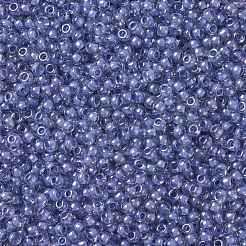 TOHOラウンドシードビーズ  日本製シードビーズ  （988)つの内側のカラークリスタル/ライラックの裏地  11/0  2.2mm  穴：0.8mm  約5555個/50g&nbsp;SEED-XTR11-0988