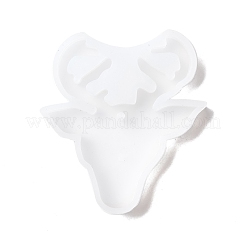 Christmas Theme DIY Christmas Reindeer/Stag Pendant Silhouette Silicone Molds&nbsp;DIY-F114-31