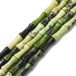 Natural Serpentine Beads Strands&nbsp;G-L624-G13-12x5mm