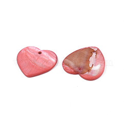 Natural Freshwater Shell Pendants&nbsp;SHEL-N026-176B