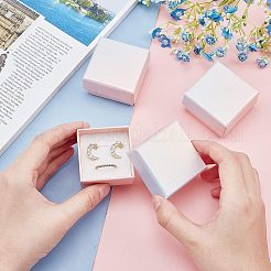 クラフト紙箱  結婚式の創造的なキャンディーボックス  正方形  カラフル  5x5x3cm&nbsp;LS-CBOX-NB0001-20