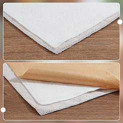 粘着コットン生地1枚  DIYクラフト用品  長方形  ベージュ  500x972x1mm&nbsp;DIY-BC0015-96A