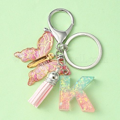 Transparent Epoxy Resin Keychains&nbsp;KEYC-YW00002