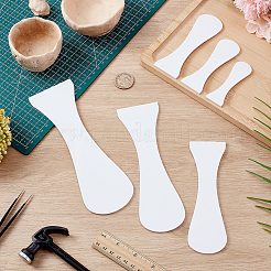6Pcs 6 Styles Acrylic Clay Wedging Board&nbsp;DIY-FG0008-19