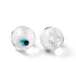 Handmade Evil Eye Lampwork Beads&nbsp;LAMP-F025-03F