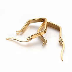 304 Stainless Steel Hoop Earrings&nbsp;EJEW-E158-18G