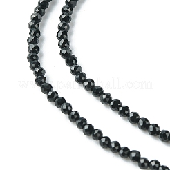 Natural Black Tourmaline Beads Strands&nbsp;X-G-F748-Y01-01