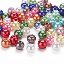 1200Pcs 15 Colors Imitation Pearl Acrylic Beads&nbsp;OACR-YW0001-12
