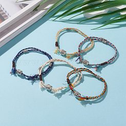 Cotton Cord Multi-strand Bracelets&nbsp;BJEW-JB05869