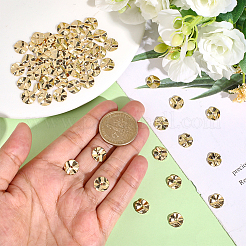 60Pcs Brass Spacer Beads&nbsp;KK-ME0004-05G