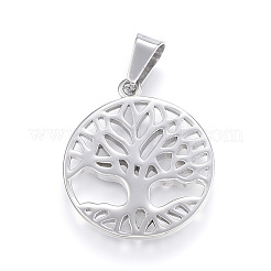 Non-Tarnish 304 Stainless Steel Pendants&nbsp;X-STAS-G126-16P