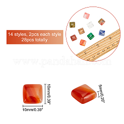 Natural & Synthetic Mixed Gemstone Cabochons&nbsp;G-PH0001-27