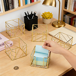 6Pcs Iron Memo Storage Box&nbsp;AJEW-WA0003-66G