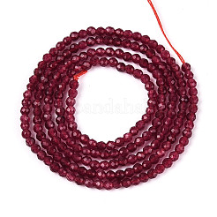 Dyed Natural Ruby Beads Strands&nbsp;G-T143-06