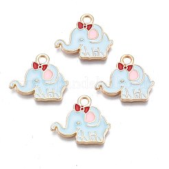 Alloy Enamel Pendants&nbsp;ENAM-N048-007A