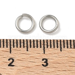 Tarnish Resistant 304 Stainless Steel Open Jump Rings&nbsp;STAS-E067-07-6mm