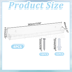 Acrylic Display Stands&nbsp;ODIS-WH0001-96B