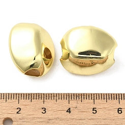 Brass European Beads&nbsp;KK-K364-16G