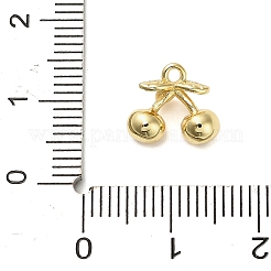 Brass Micro Pave Cubic Zirconia Pendants&nbsp;KK-L229-001G-02