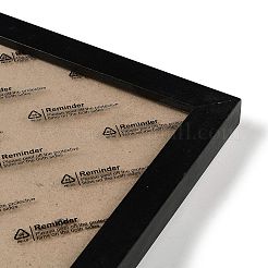 PVCフォトフレームスタンド  DIYダイヤモンドペインティングや卓上の装飾に。  ブラック  435x333x19mm&nbsp;DIY-XCP0002-99