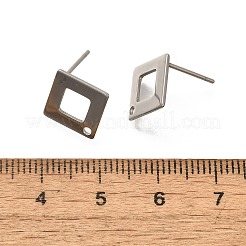 Anti-Tarnish 304 Stainless Steel Stud Earring Findings&nbsp;STAS-F311-17P
