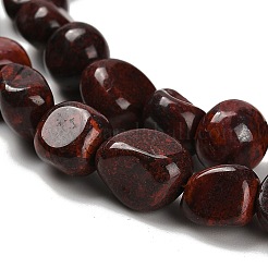 Natural Brecciated Jasper Beads Strands&nbsp;G-P497-01E-92