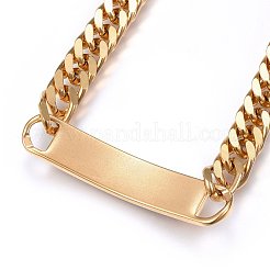 304 Stainless Steel Link Bracelets&nbsp;BJEW-L630-02G