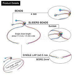 Stainless Steel Slider Bracelet/Bolo Bracelet Making&nbsp;MAK-CJ0002-02